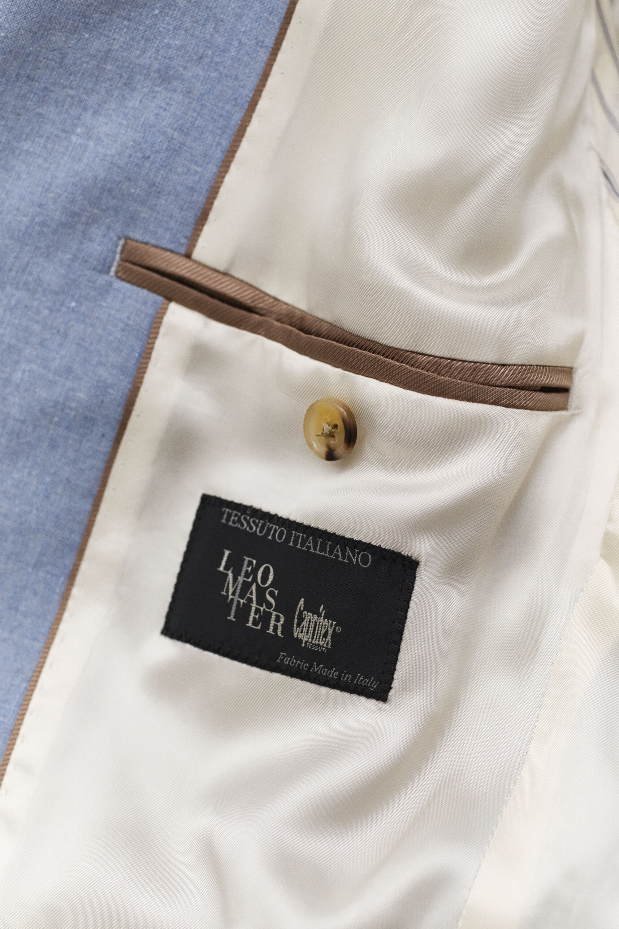 Giacca da abito in misto lino