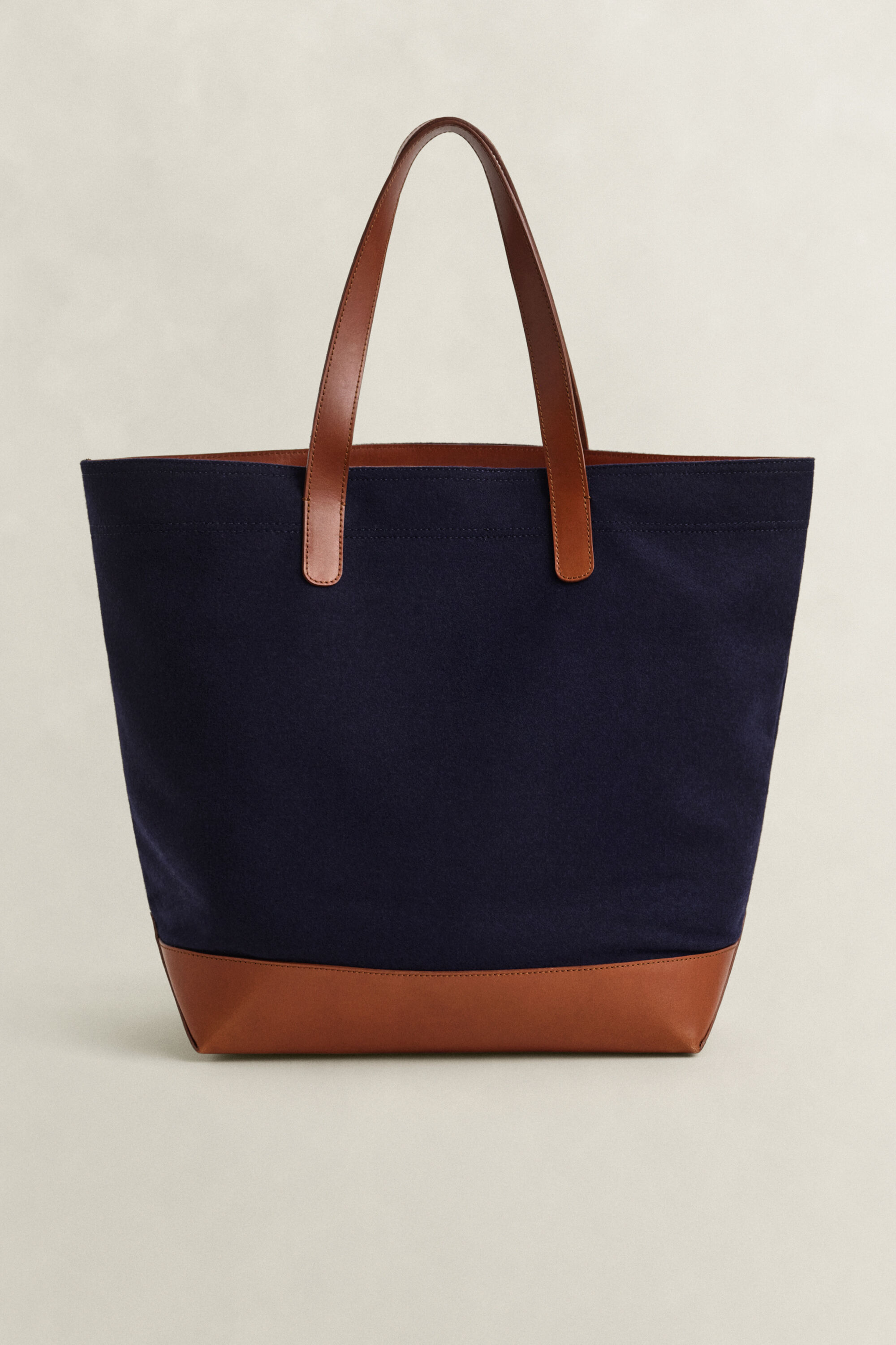 Borsa tote Gant x Yale in cotone melton