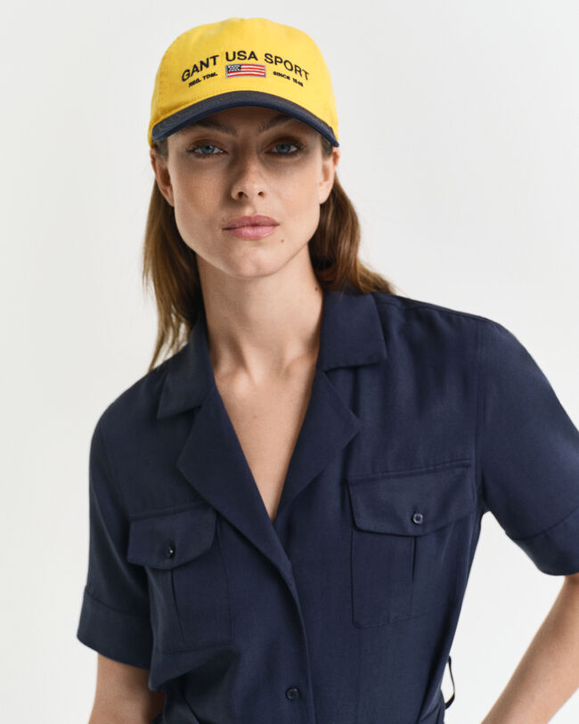 Abito con tasche regular fit