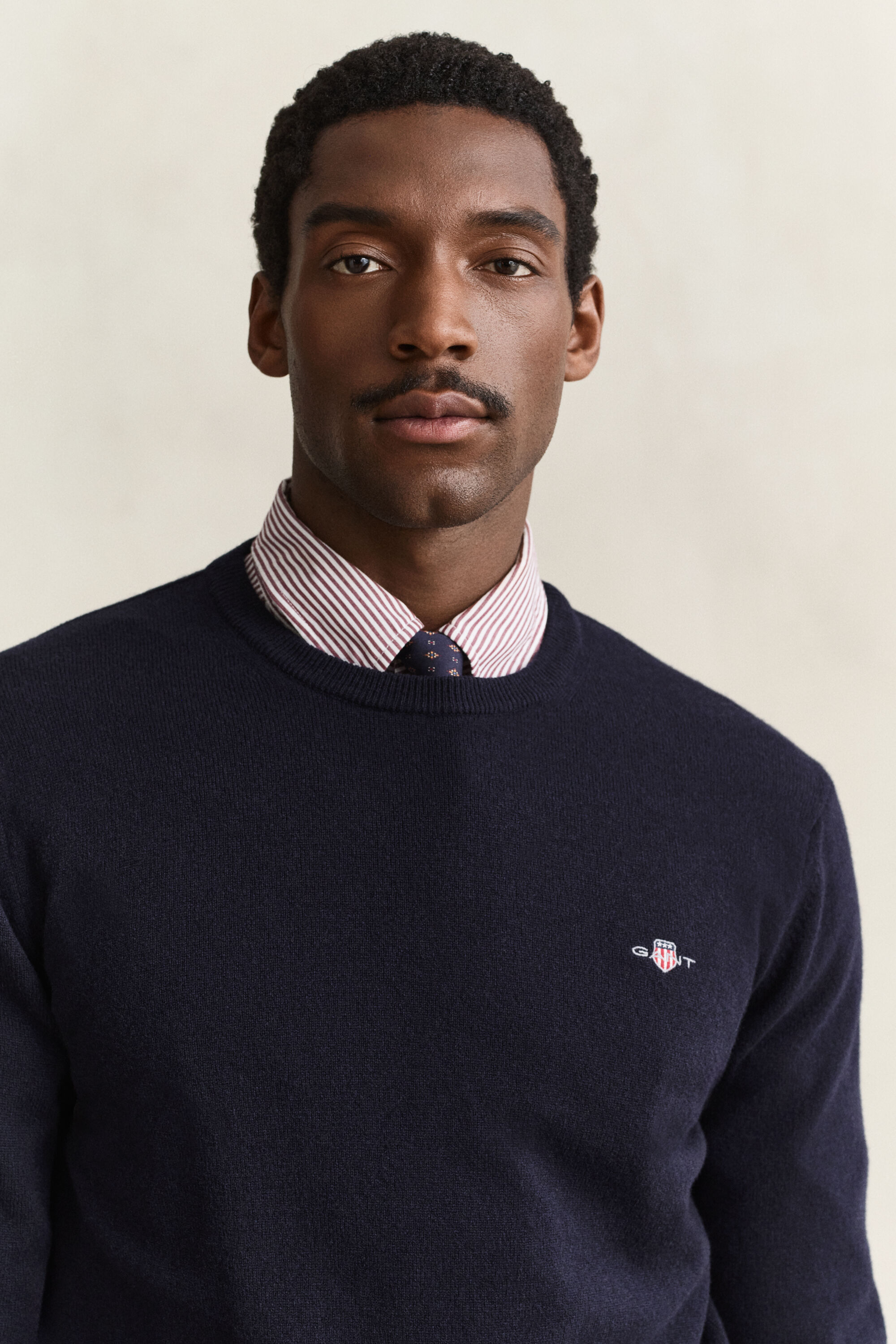 Maglia girocollo in lana d’agnello