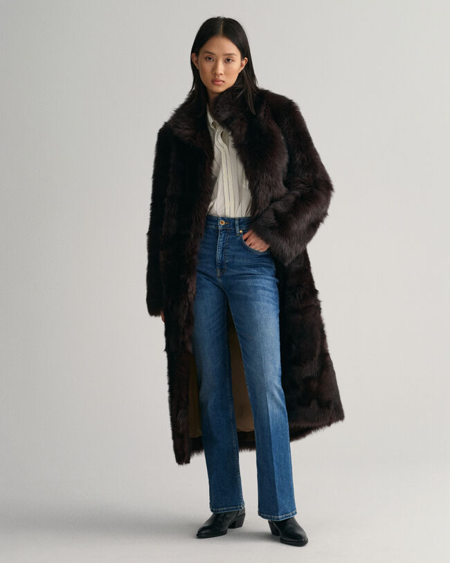 Cappotto lungo in montone