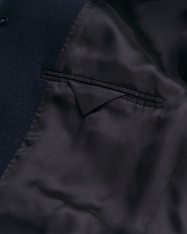 Topcoat in lana sartoriale classico