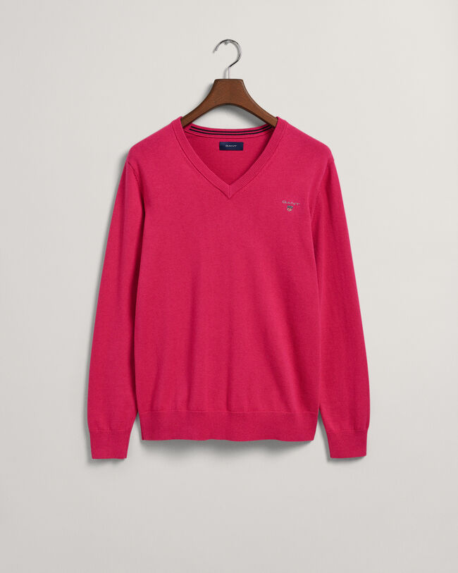 Maglia Classic in cotone con scollo a V