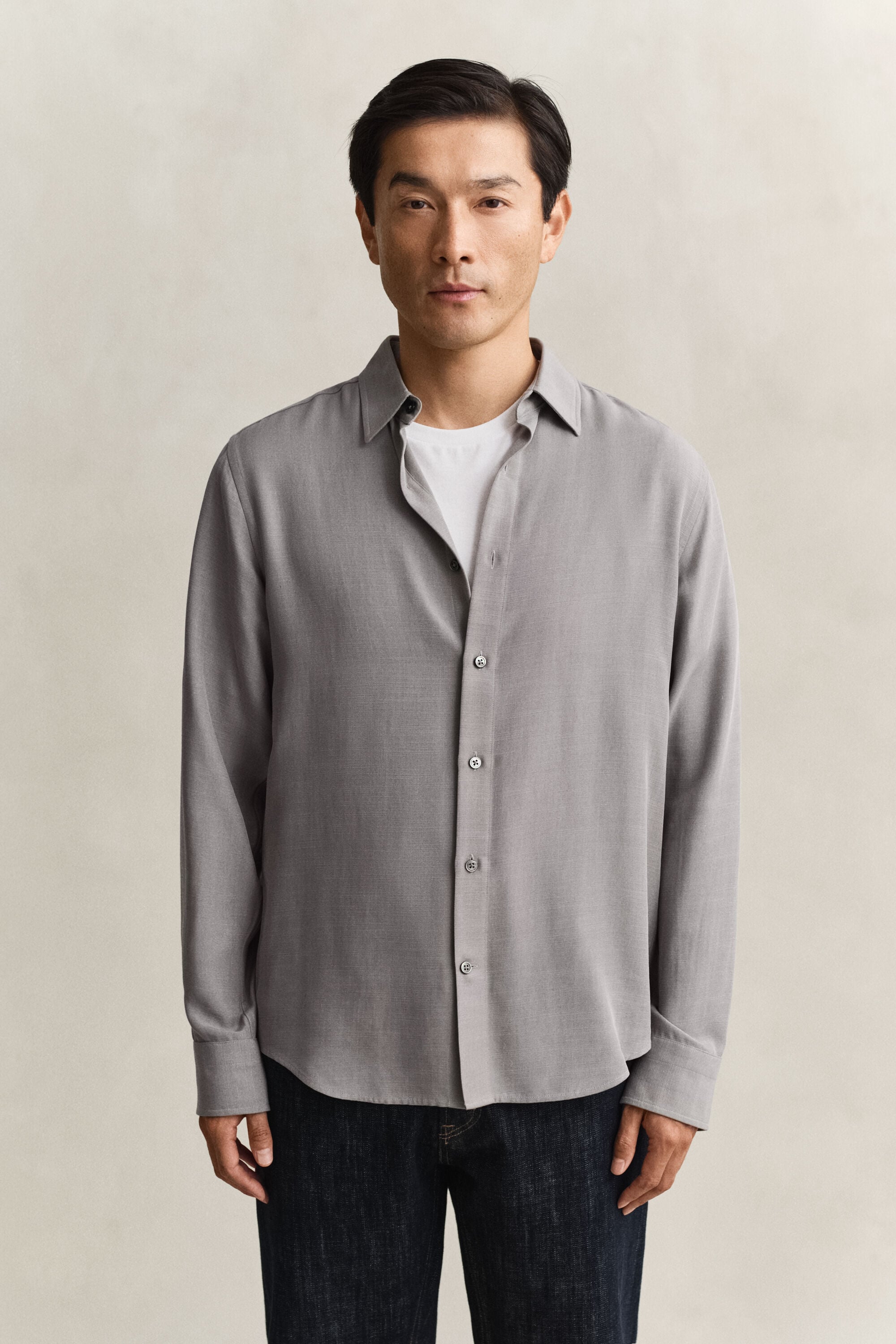 Camicia in lyocell