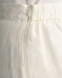 Gonna midi in misto lino