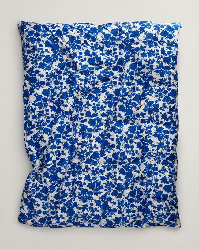 Blue Floral Double Duvet