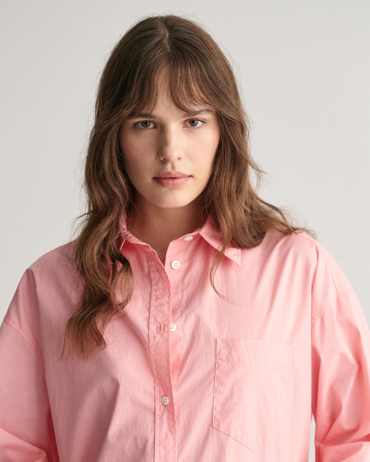 Camicia in popeline oversize