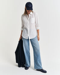 Camicia di lino relaxed fit