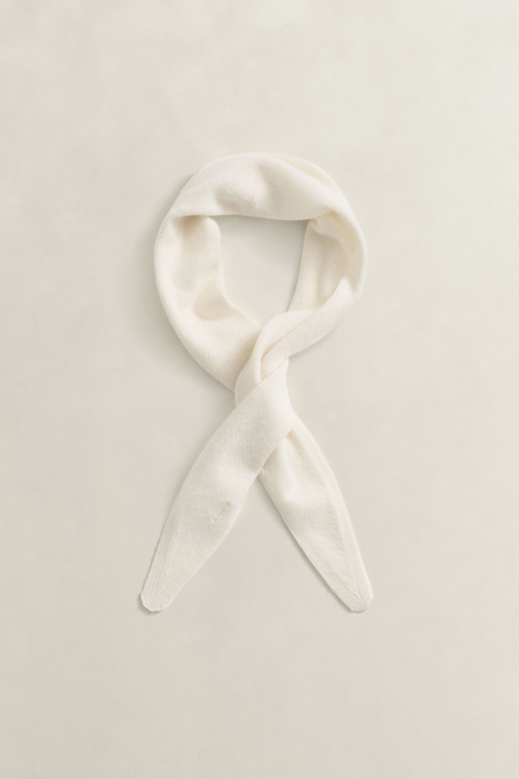 Sciarpa triangolare in lana e cashmere