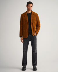 Maglia girocollo in piqu&eacute; di cotone