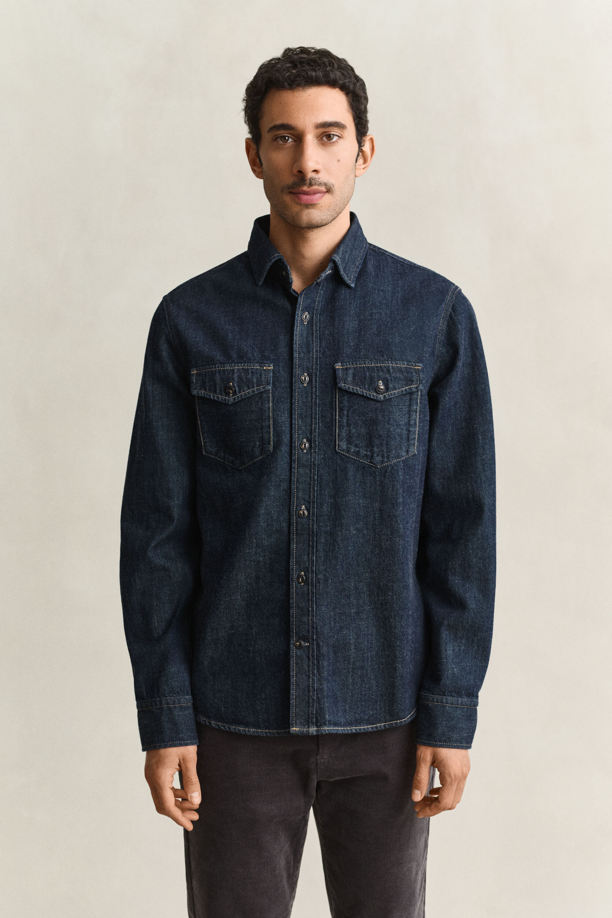 Camicia in denim di cimosa