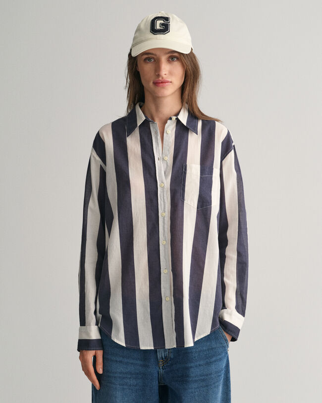Camicia a righe Parasol relaxed fit