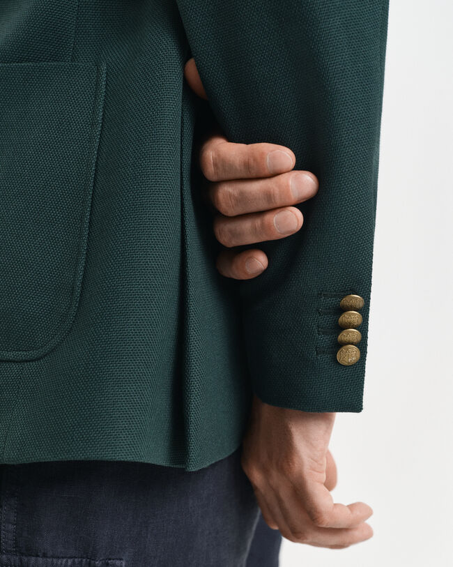 Blazer Club in cotone slim fit