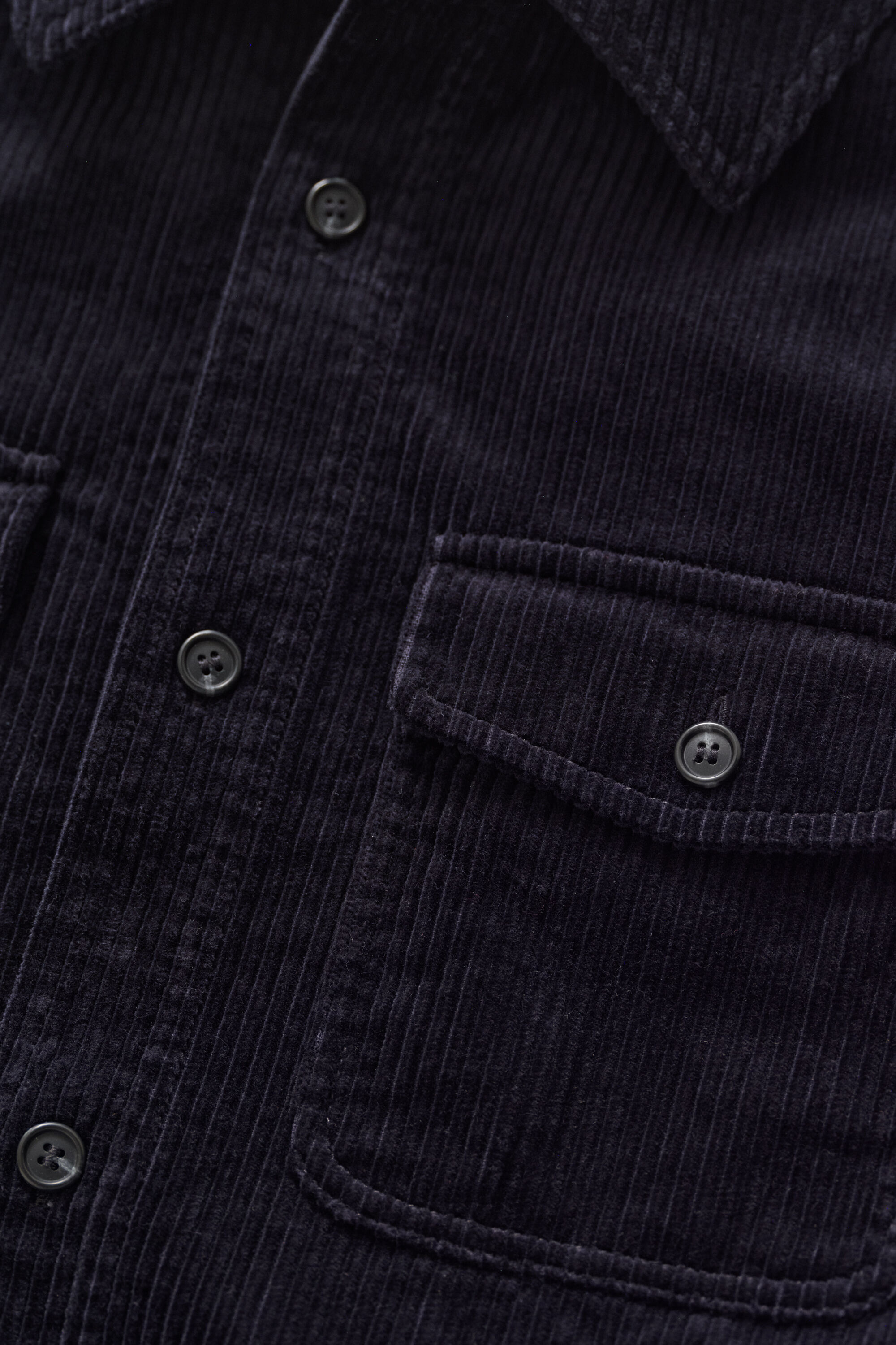 Camicia giacca in velluto a coste