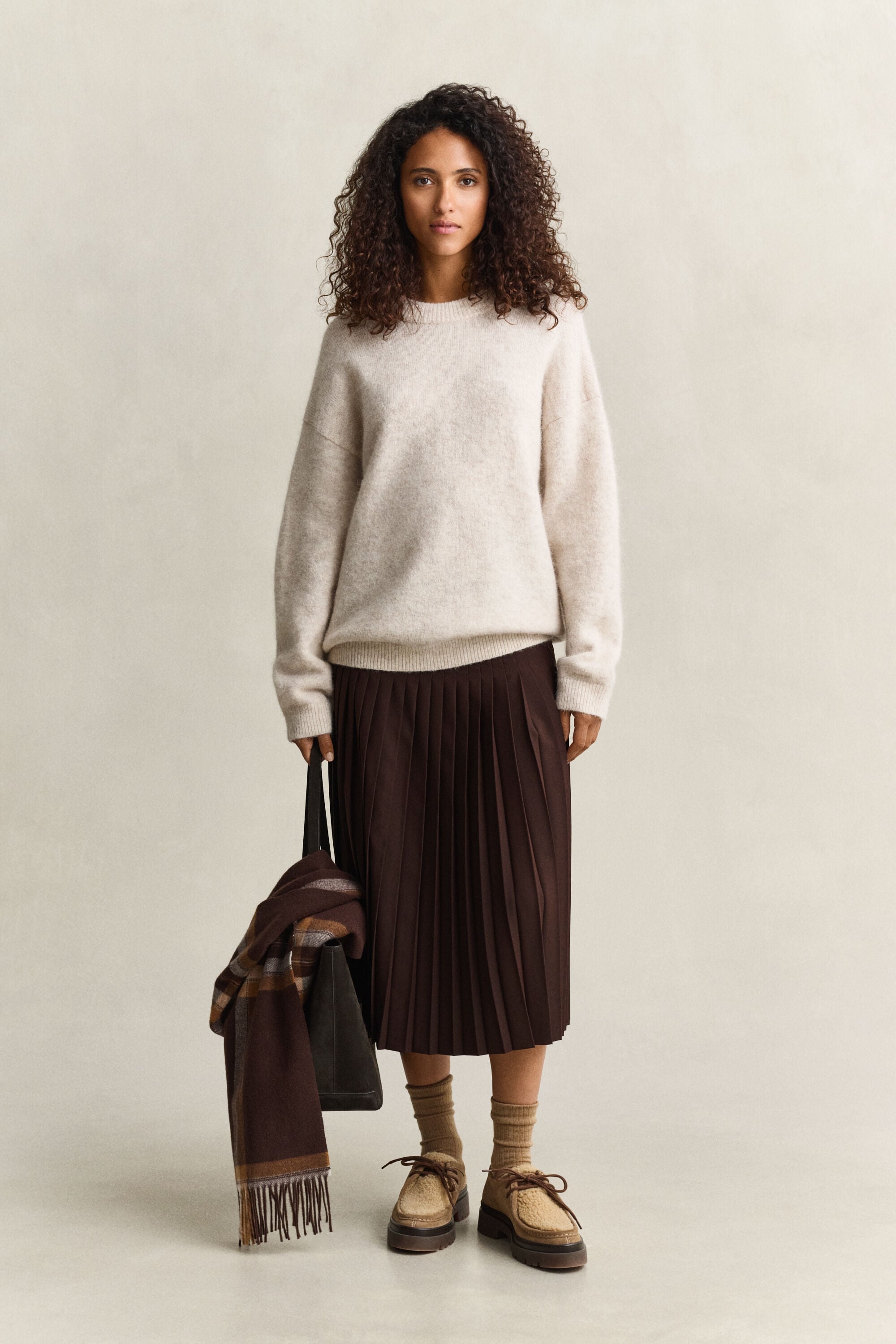 Maglia in misto lana d’alpaca