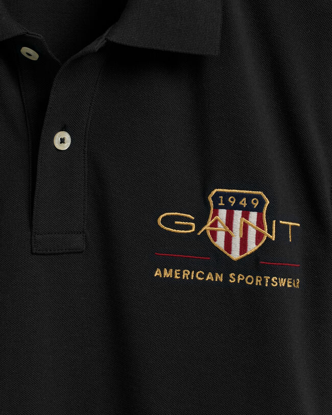 Polo Archive Shield in piqu&eacute;