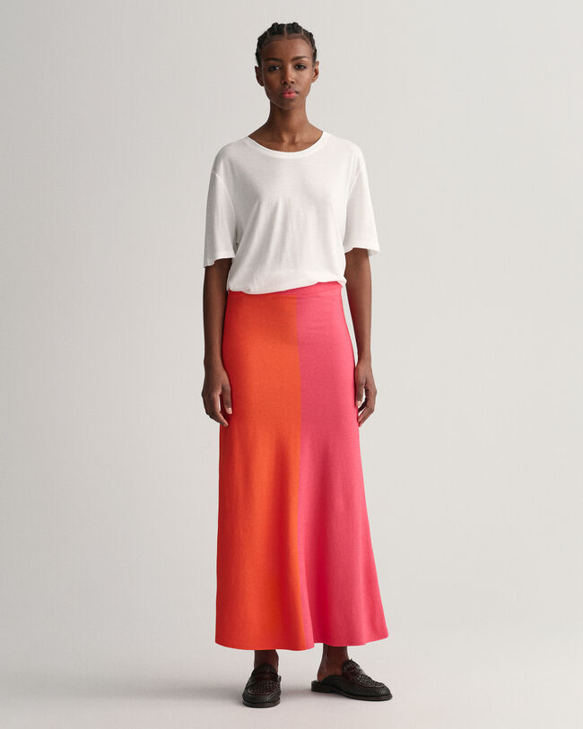 Gonna a blocchi di colore