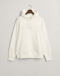 Felpa con cappuccio impressa