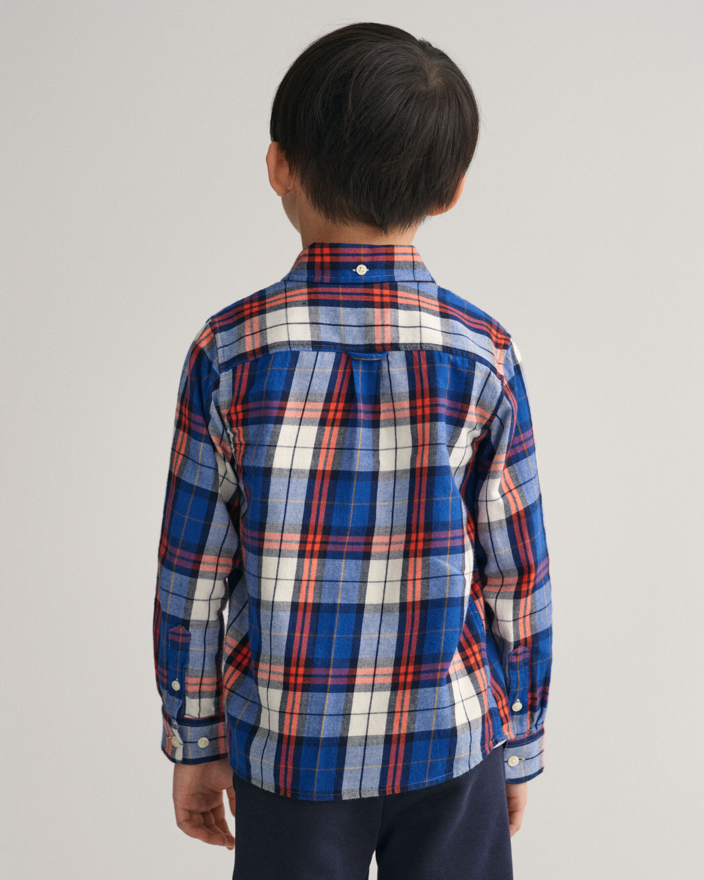 Camicia in flanella a quadri regular fit Kids