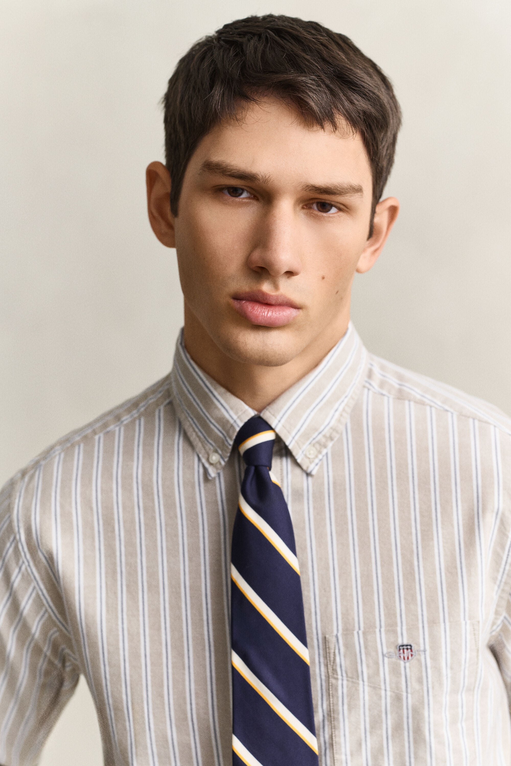 Camicia Oxford classica a righe