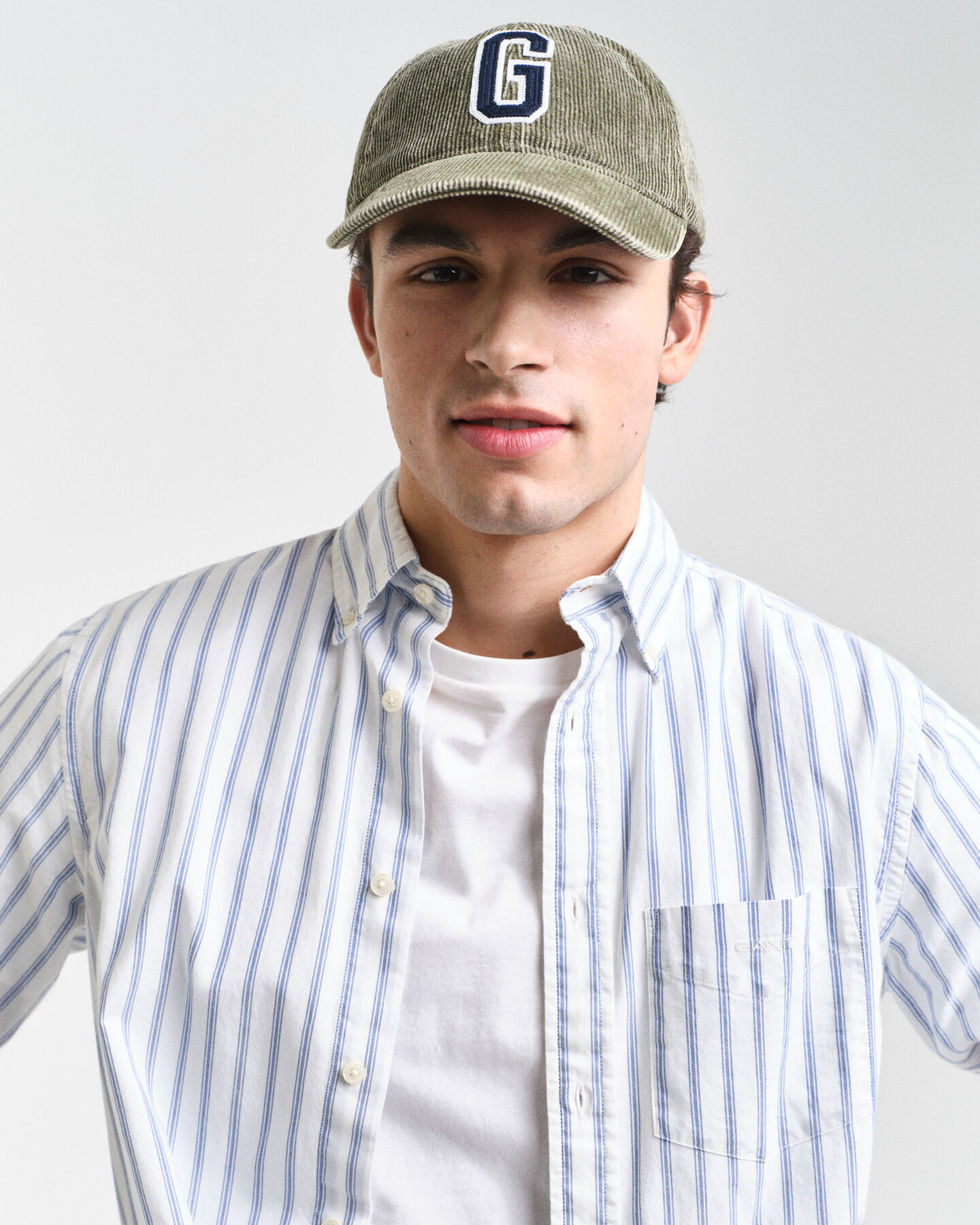 Camicia Archive Oxford a righe regular fit