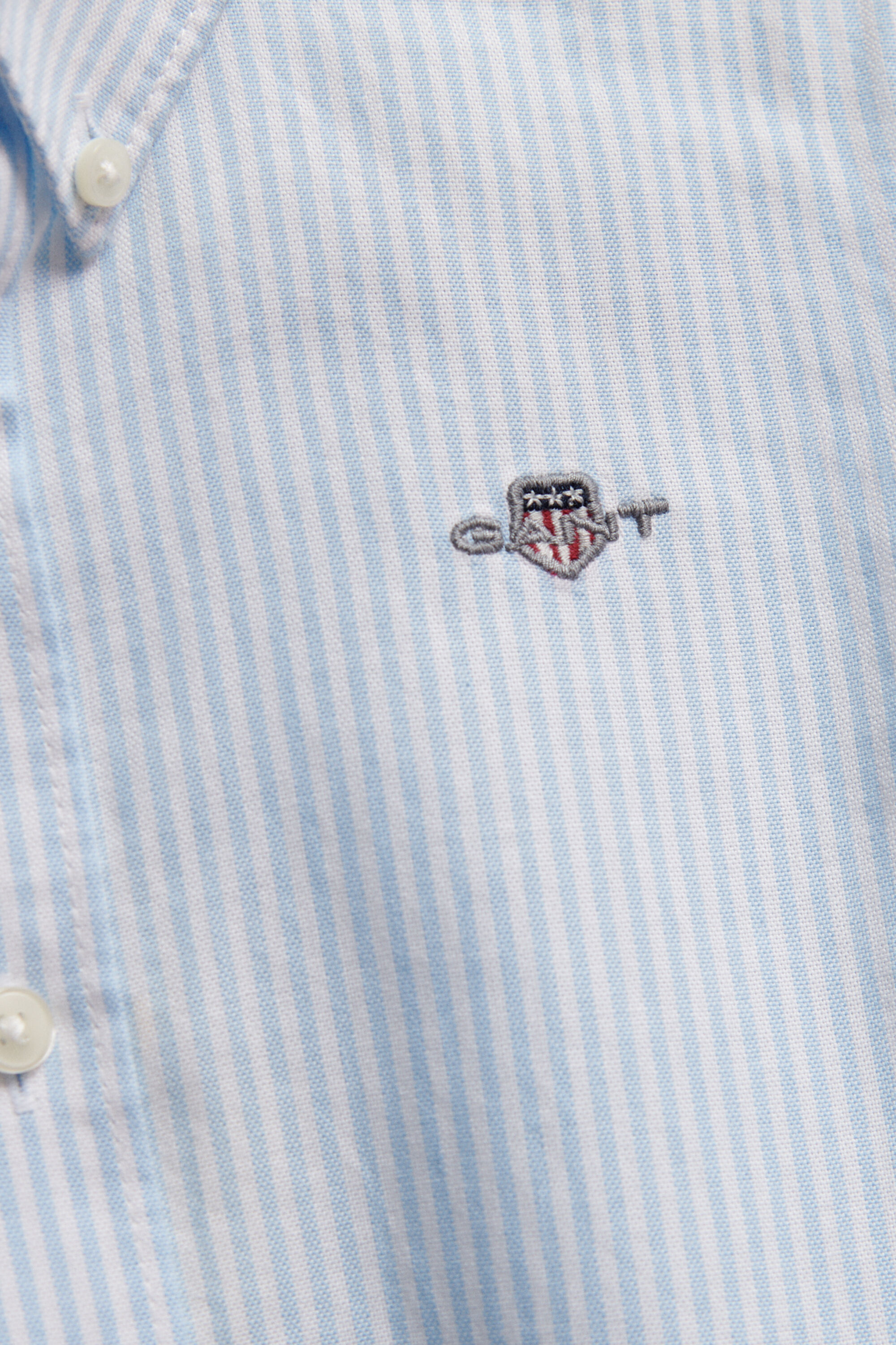 Camicia Oxford a righe Shield Boys