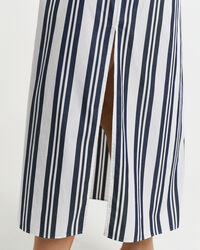 Abito caftano a righe