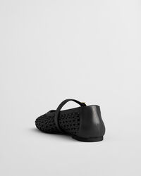 Ballerine Chadii in pelle intrecciata