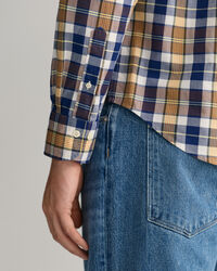 Camicia a quadri colorata regular fit