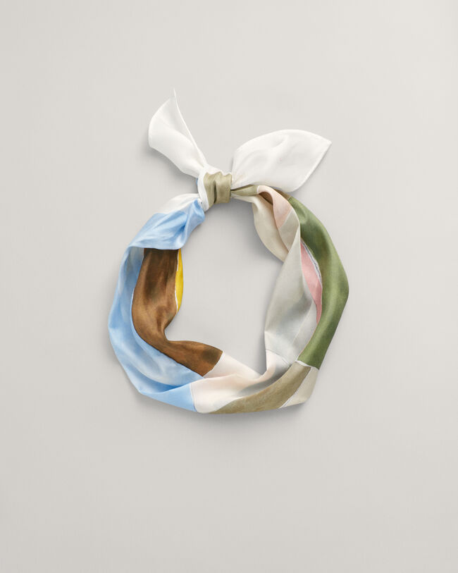 Foulard lungo in seta Art Print