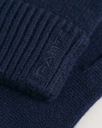 Guanti in maglia di lana