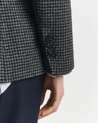 Blazer pied-de-poule in lana regular fit