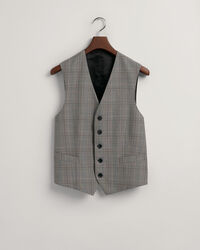 Gilet da abito a quadri Glen Check