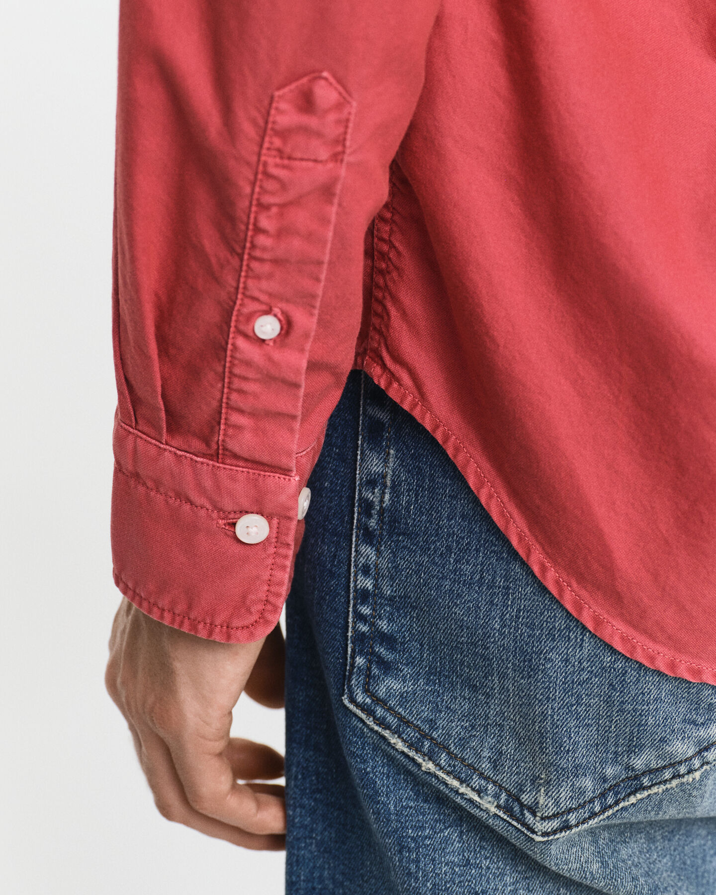 Camicia Archive Oxford tinta in capo con vestibilità regular