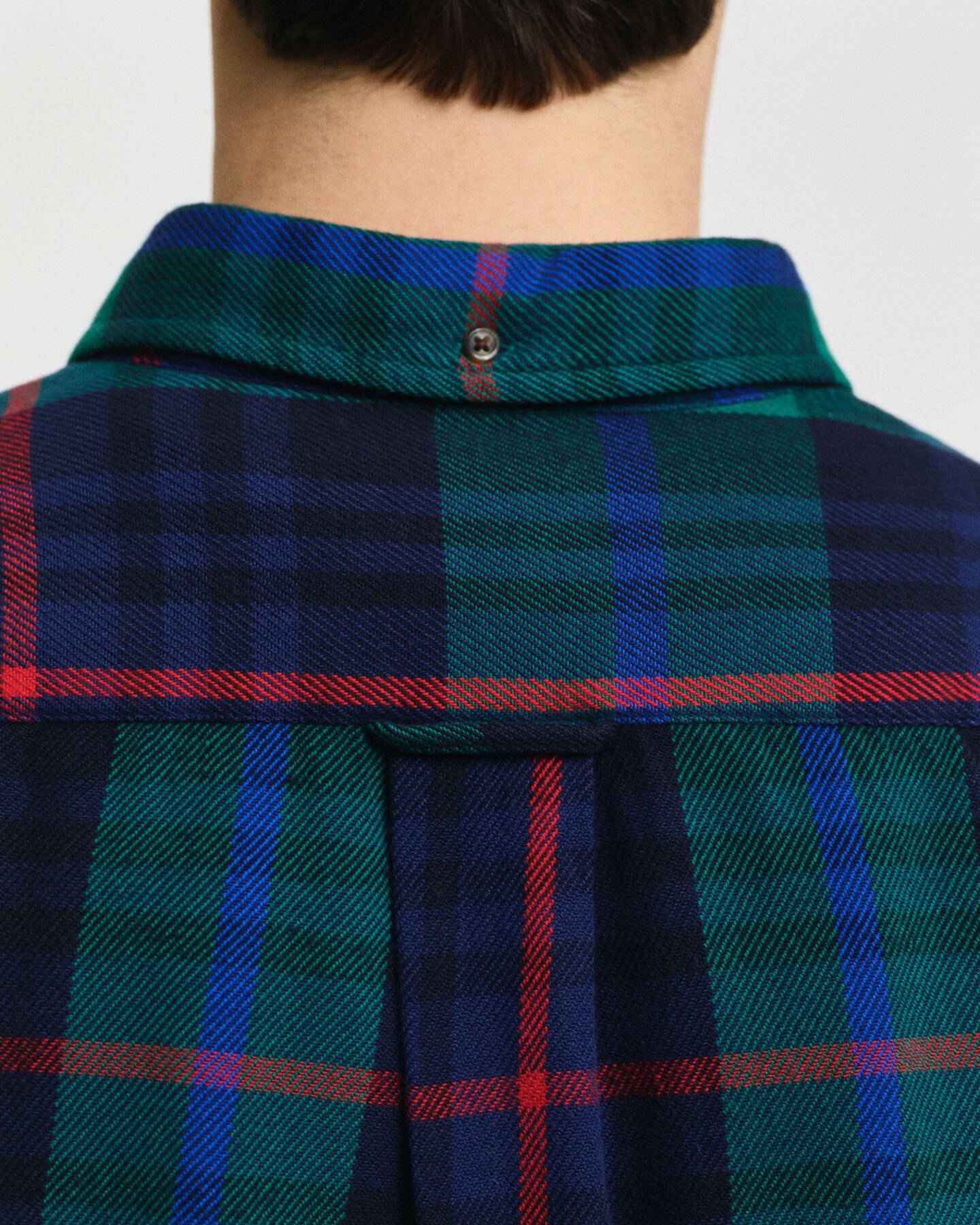 Camicia in twill a quadri regular fit