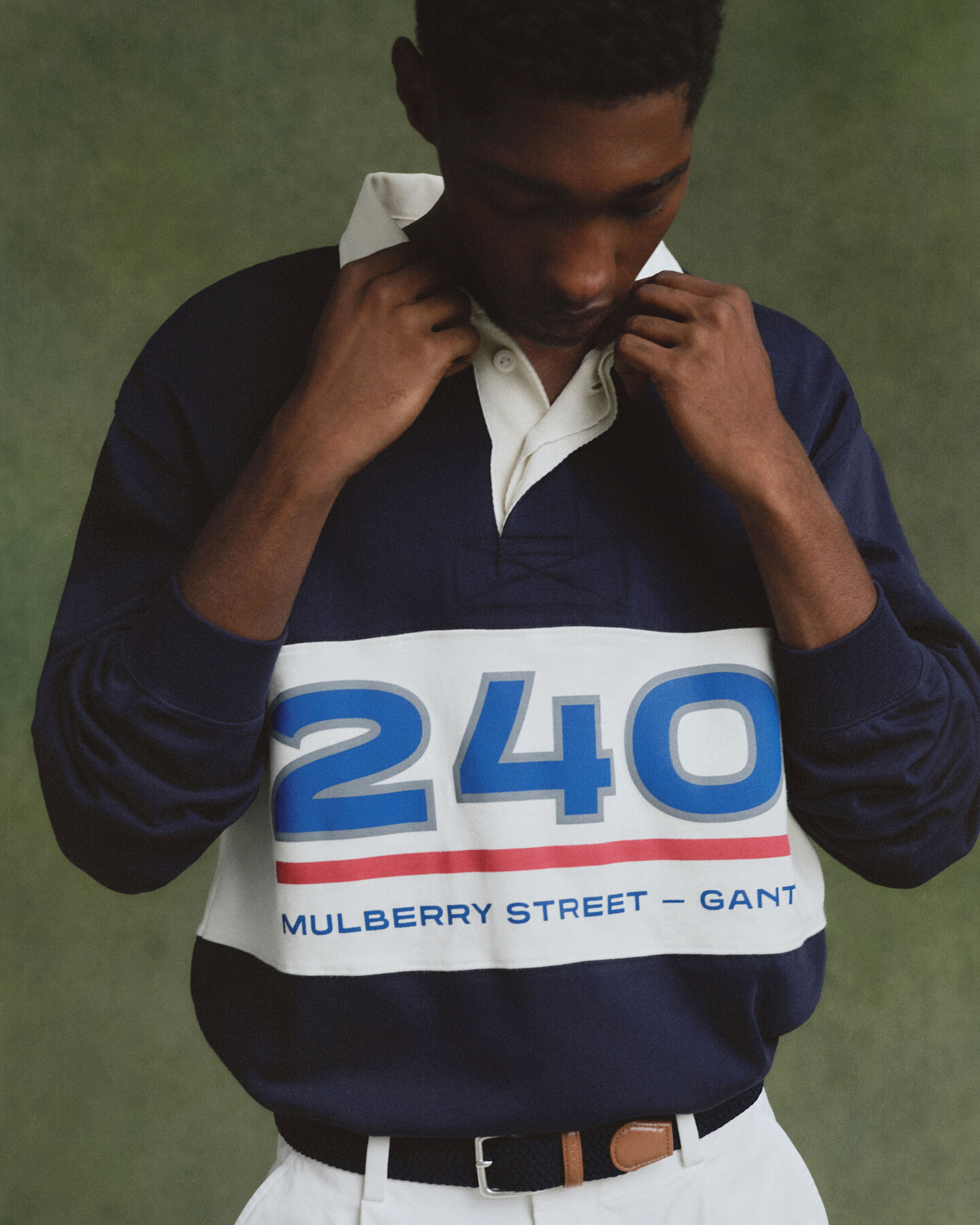 Heavy Rugger colour block con stampa