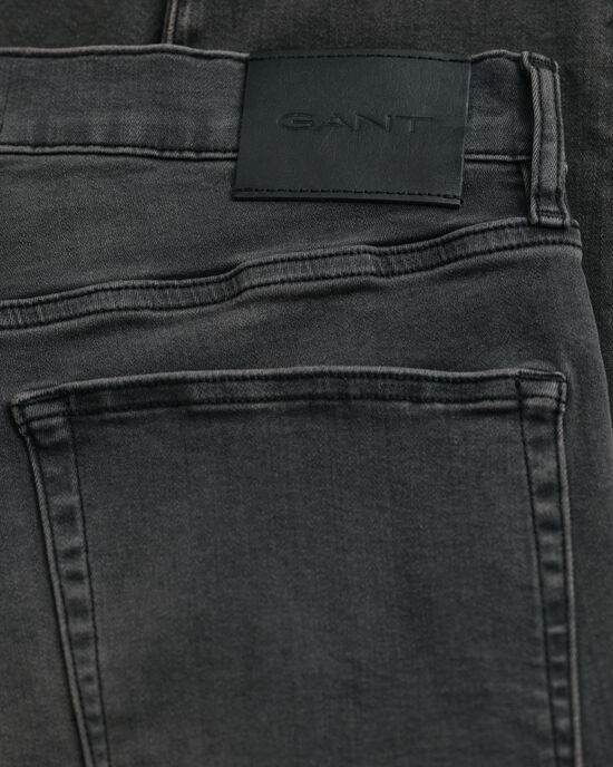 Jeans Active Recover neri extra slim fit