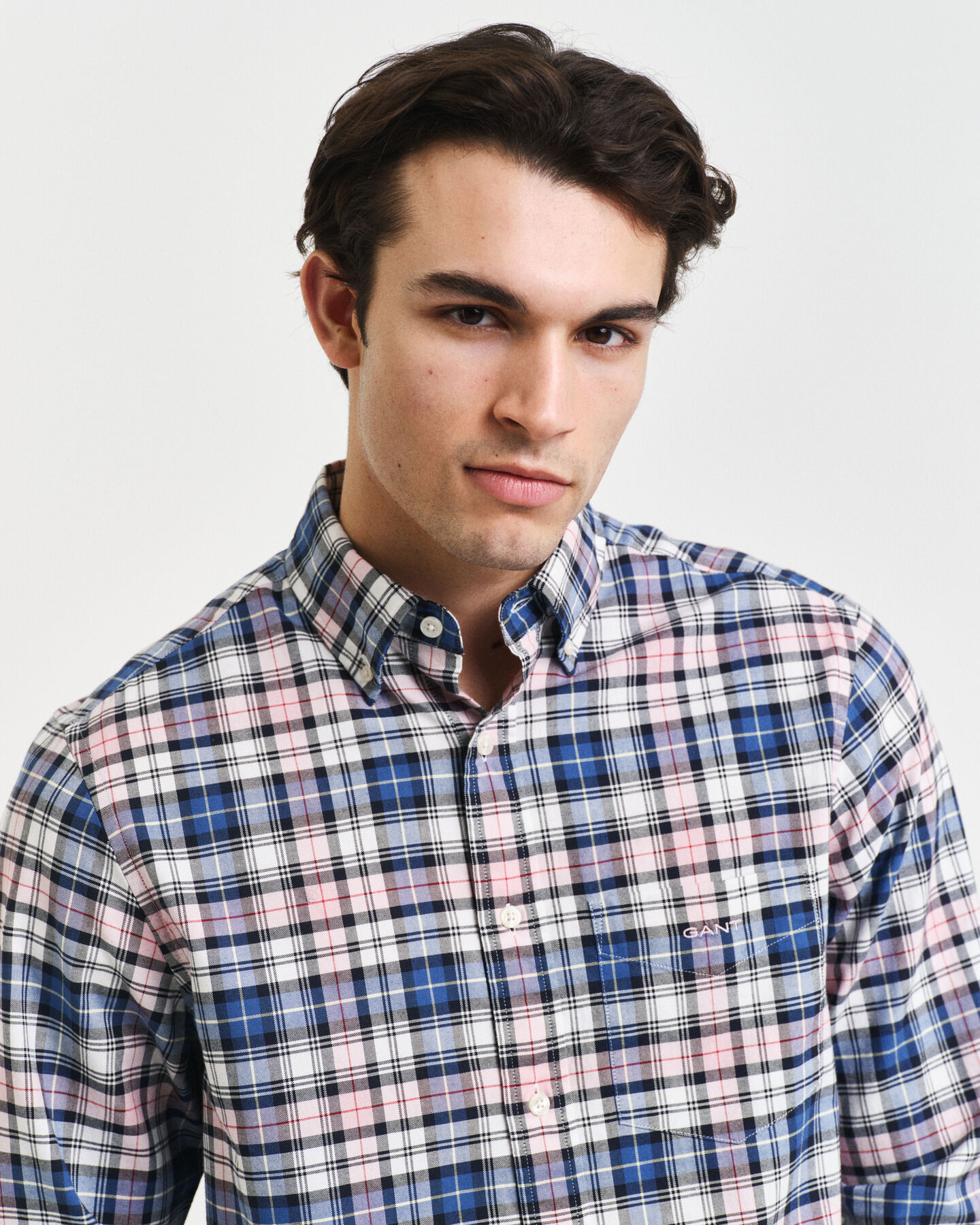 Camicia Archive Oxford a quadri regular fit