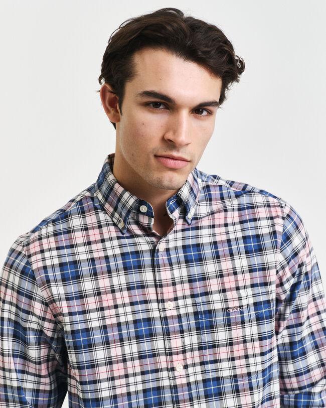 Camicia Archive Oxford a quadri regular fit