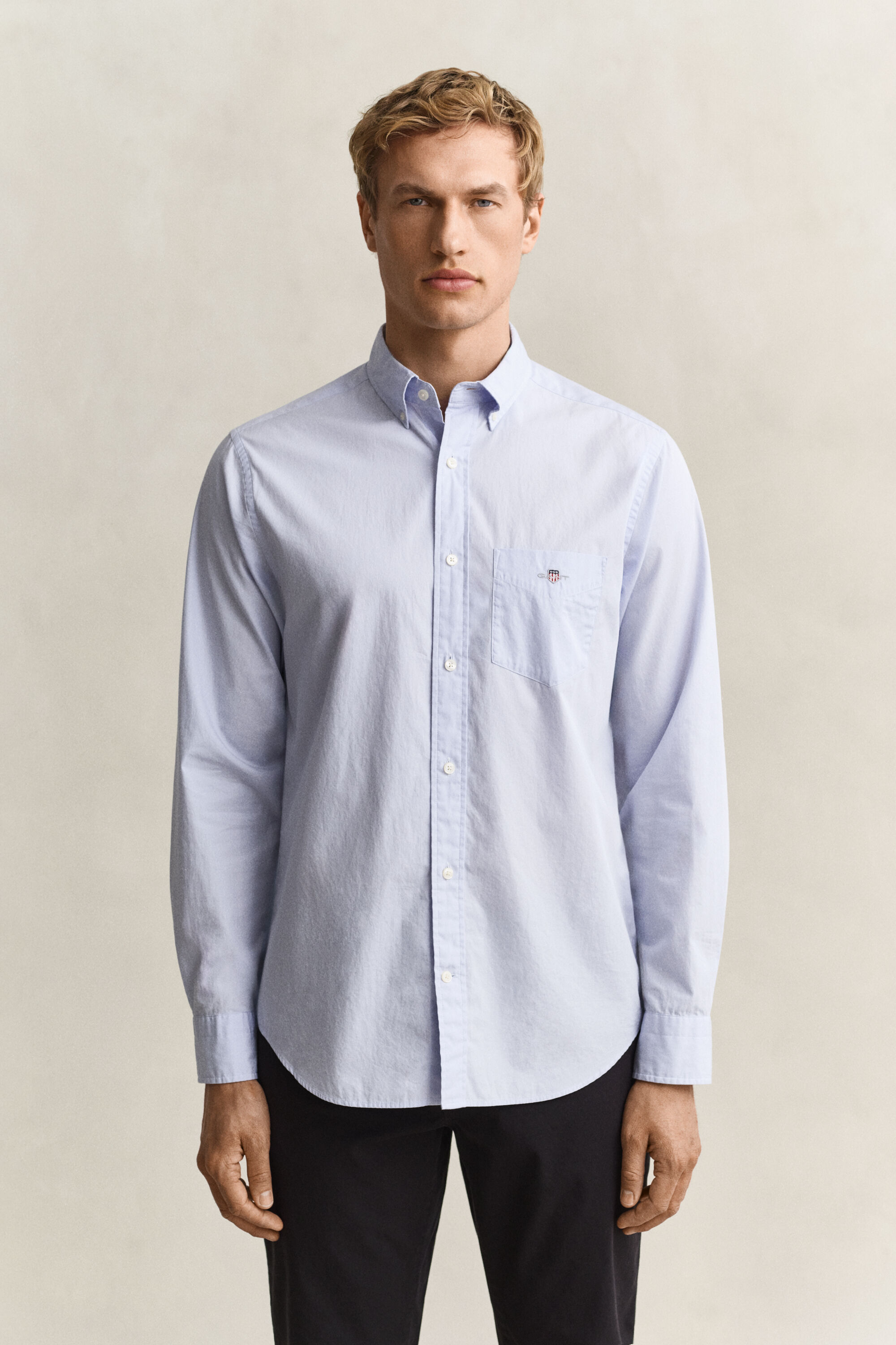 Camicia in popeline Classic regular