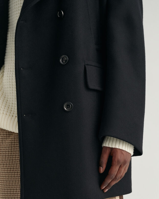 Cappotto in lana oversize