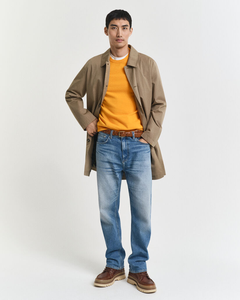 Maglia girocollo in finissima lana d’agnello