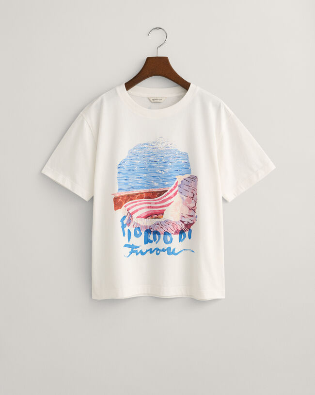 T-shirt con stampa Scenery Print