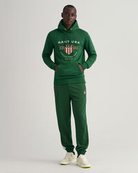 Felpa Banner Shield con cappuccio