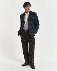 Camicia a righe Heritage in popeline relaxed fit