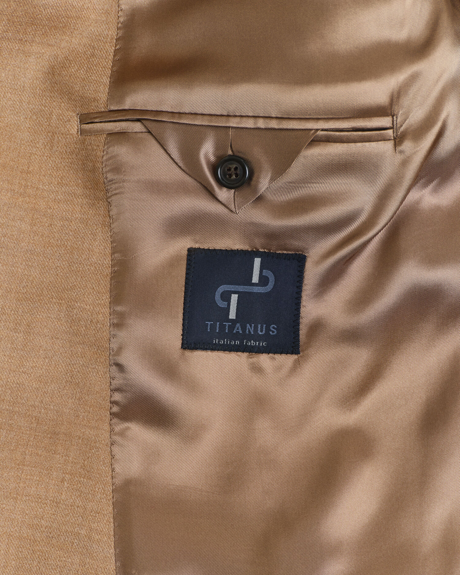 Blazer Club in flanella Camel