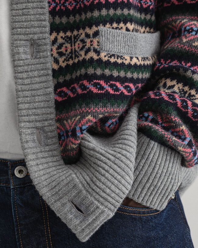 Cardigan Fair Isle REMAKE