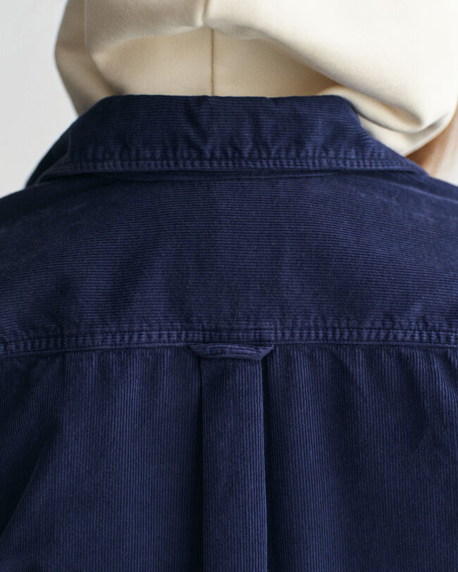 Camicia in velluto a coste regular fit