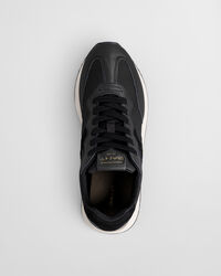 Sneakers Bevinda in pelle e raso