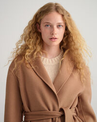 Blazer cucito a mano con cintura